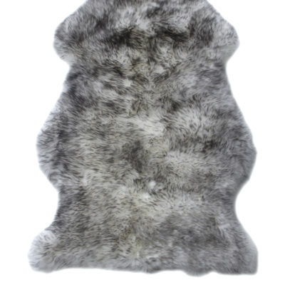 Bozz Äkta Lammskinn Långhårigt Grey Mist