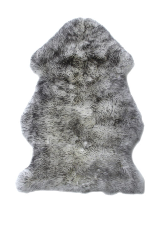 Bozz Äkta Lammskinn Långhårigt Grey Mist