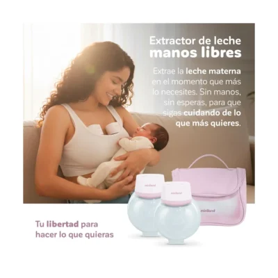 Miniland Bröstmjölkspump Easy Flow 2-st.