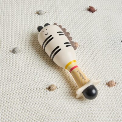 Miniland Skallra Zebra